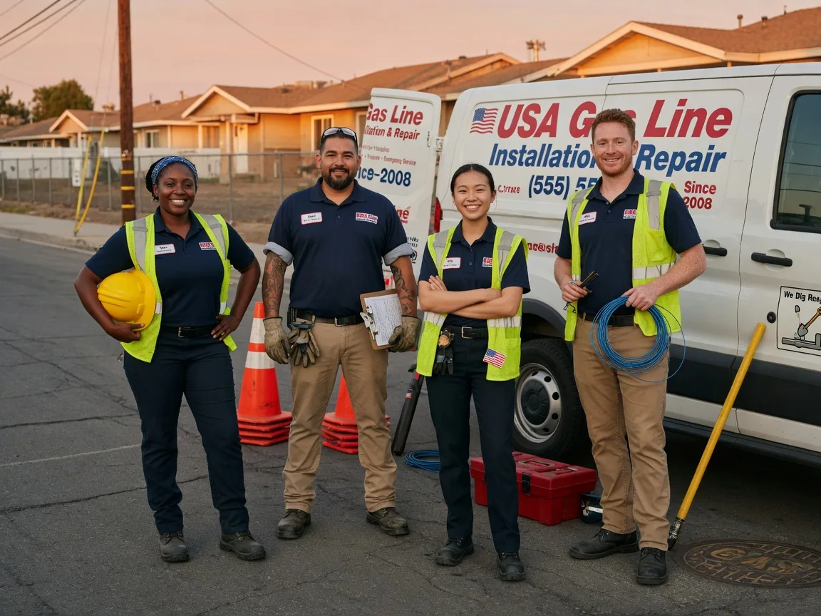 Gas Line Installation company in Vanderbilt, MI